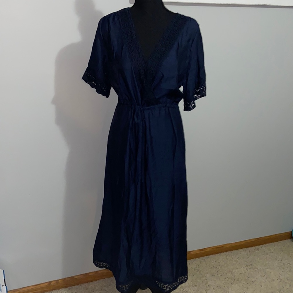 SHEIN V-Neck Dress
